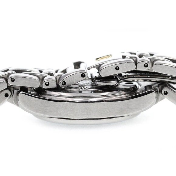 OMEGA Seamaster120 2571.81 Date Navy Dial Quartz Ladies Watch - Picture 11 of 12